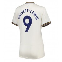 Camisa de Futebol Everton Dominic Calvert-Lewin #9 Equipamento Alternativo Mulheres 2024-25 Manga Curta